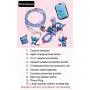 DIY Protector Stitch Set, Data Cable USB Charger Data Line Earphone Wire Saver Protector Compatible for iPhone 11 12 Pro Max XS XR X 7 8 Plus iPad iPod Series (Stitch)