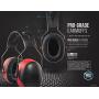 3M - 90565-4DC-PS Pro-Grade Noise-Reducing Earmuff, NRR 30 dB, Lightweight and Adjustable Black