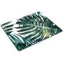 Smooffly Palm Leaves Floral Mousepad Green Tropical Leaves Mouse Mat Mouse Pad Office Mousemat Tropics Mouse Pad 9.5 X 7.9 Inch (240mmX200mmX3mm)