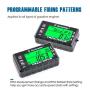 Runleader Hour Meter Tachometer, Maintenance Reminder, Alert RPM Reminder, Initial Hours Settable, Battery Replaceable , Use for Lawn Mower Generator Marine ATV and Gas Powered Equipment (HM058B-BK)