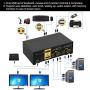 2 Port Dual Monitor KVM Switch HDMI + DisplayPort 4K 60Hz YUV 4:4:4 with Audio and USB 2.0 HUB CKL-622DH