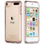 ULAK iPod Touch 6 Case, iPod Touch 7 Case, Clear Slim Hybrid Clear Bumper TPU/Scratch Resistant Hard PC Back/Corner Shock Absorption Case for Apple iPod Touch 5th/6th/7th Generation (Rose Gold)