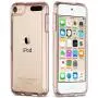 ULAK iPod Touch 6 Case, iPod Touch 7 Case, Clear Slim Hybrid Clear Bumper TPU/Scratch Resistant Hard PC Back/Corner Shock Absorption Case for Apple iPod Touch 5th/6th/7th Generation (Rose Gold)