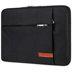 Lacdo 11 Inch Chromebook Case Laptop Sleeve for MacBook Air 11.6-inch, Surface Pro X 7 6 5, 11.6'' Samsung HP Acer Chromebook R11 Asus C202 C330 Protective Notebook Tablet Bag, Water Resistant, Black