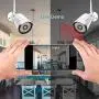 1080P Wireless Security Camera System,SAFEVANT 8 Channel Outdoor Indoor Wireless NVR Systems 8PCS 2MP Home Surveillance IP Cameras Night Vision Motion Detection
