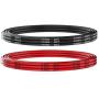 Electrical Wire 18 AWG 18 Gauge Silicone Wire Hook Up Wire Cable 20 Feet [10 ft Black and 10 ft Red] - Soft and Flexible 150 Strands 0.08mm of Tinned Copper Wire High Temperature Resistance (18AWG)