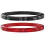 Electrical Wire 18 AWG 18 Gauge Silicone Wire Hook Up Wire Cable 20 Feet [10 ft Black and 10 ft Red] - Soft and Flexible 150 Strands 0.08mm of Tinned Copper Wire High Temperature Resistance (18AWG)
