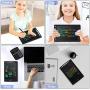 LCD Writing Tablet 12 Inch Colorful Drawing Tablet for Kids, Electronic Writing Drawing Pads Portable Doodle Board Gifts for Kids Office Memo Home Whiteboard