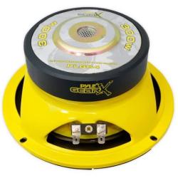 Pyle 6.5 Inch Mid Bass Woofer Sound Speaker System - Pro Loud Range Audio 300 Watt Peak Power w/ 4 Ohm Impedance and 60-20KHz Frequency Response for Car Component Stereo PLG64