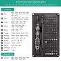 SUQIAOQIAO 106-In-1 Precision Screwdriver Set, Screwdriver Bit Repair Tool Kit with Magnetic Ring, Household Electronic Product Disassembly Tool