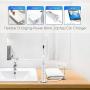 Electric Toothbrush with Powerful Sonic Cleaning-Rechargeable Electric Toothbrushes for Teeth Whitening and Cleaning, 5 Modes, Smart Timer, 2 Replacement Heads, White Electric Toothbrush with Powerful Sonic Cleaning-Rechargeable Electric Toothbrushes for Teeth Whitening and Cleaning, 5 Modes, Smart Timer, 2 Replacement Heads, White