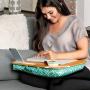 LapGear Designer Lap Desk - Gray Argyle (Fits up to 17.3'' Laptop) - Style #45538