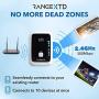 RANGEXTD WiFi Range Extender - WiFi Booster to Extend Range of WiFi Internet Connection | WiFi Signal Booster for Up to 10 Devices | Internet Booster & WiFi Repeater | Speed 300 Mbps | 2.4 GHz Band