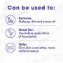 Buf-Puf Gentle Facial Sponge, Exfoliating, Dermatologist Developed, 1 Count