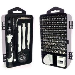 IYNOVA 117 in 1 Precision Screwdriver Set Magnetic - Portable Triwing Screwdriver Set - Magnetic Screwdriver Bit Set with Tweezers & Extension Shaft - iPhone Repair Tool Kit - Laptop Repair Tool Kit