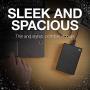 Seagate STHN2000400 Backup Plus Slim 2TB External Hard Drive Portable HDD - Black USB 3.0 for PC Laptop and Mac, 1 Year Mylio Create, 2 Months Adobe CC Photography