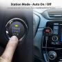 Avantree CK310 Bluetooth Car Radio Adapter, FM Transmitter, Auto Power On Off with Car, Rechargeable Or Wired, Wireless Hands Free Car Kit, Stereo Receiver for Music Call GPS, Universal