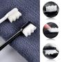 DOERDO 5 Pieces Extra Soft Micro-Nano Manual Toothbrush with 20000 Soft Bristles for Sensitive Gums Adult Kid Children,Protect Fragile Gums(5 colors)