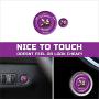 ToolEpic for Dodge Challenger Charger Scat Pack Decal Accessories 2015-2021 - Engine Start Stop Button Overlay Sticker Emblem - Push to Start Button Plum Crazy Purple Badge Cover - Perfect for Decals