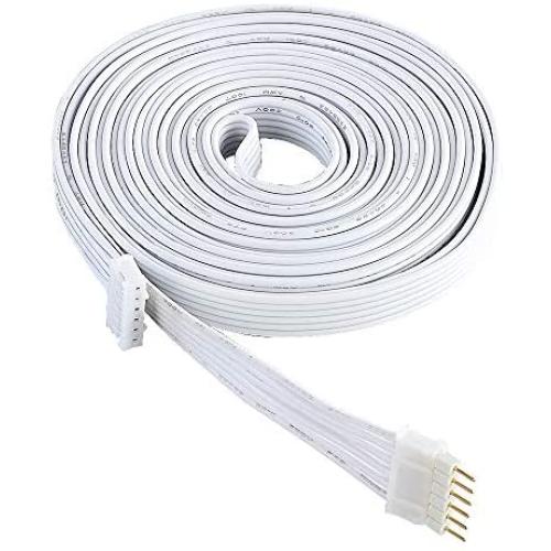 Extension Cable for Philips Hue LightStrip Plus Plus V3 version only (3 ft/1 m, 1 Pack, White)