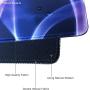 YEBMoo Extra Large Gaming Mouse Pads/Extended Protective Office Desk Mouse Mat Non-Slip Professional Precision Tracking Surface (35.4'' x 15.7'') for PC Computer Laptop (004guangsu)