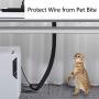 Management Sleeve Wire, GIKPAL 120 inch Cable Cord Organizer Flexible Cable Wrap Wires Hider Protector for Pets TV Computer Office Home Car