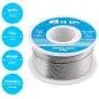 YI LIN 60/40 Solder Tin Lead Rosin Core Solder Wire For Electrical Soldering (100g/0.22lbs) (0.8mm/100g)