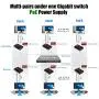 4K HDMI KVM USB Extender Over Single Cat5e/6 up to 100M(328ft), KVM Extender Support 1080P@60Hz, Plug & Play, Keyboard & Mouse Ethernet Network, Lossless-Near Zero Latency, 4 Ports USB2.0