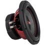 DS18 GEN-X104D Subwoofer in Black - 4 Layer Black Aluminum Voice Coil, 10'', 800W Max Power, 400W RMS, Dual 4 Ohms, DVC - Powerful Car Audio Bass Speaker (1 Speaker)
