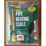 M-D Building Products 64428 Md Pipe Heating Cable With Thermostat, 18 Ft, Red, -50 Deg F