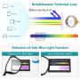 Gaoye Progressive Multifocus Reading Glasses Blue Light Blocking Women/Men,Computer Readers with Spring Hinge