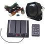 AS 100W Federal Siren Kit AS7100D-SPK0021 3-Piece Pack 20 Tones 12V with Siren Box Speaker Wireless Remote Microphone Fit for Different Vehicles