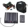 AS 100W Federal Siren Kit AS7100D-SPK0021 3-Piece Pack 20 Tones 12V with Siren Box Speaker Wireless Remote Microphone Fit for Different Vehicles