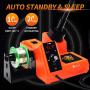 TOAUTO Soldering Station,80W Digital Solder Iron Station Kit with 176°F-896°F Temperature, C/F Func, Auto Standby & Sleep, Temperature Lock,5 Extra Solder Tips, Solder Bracket, Solder Sucker (Orange)