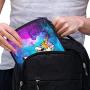 Hip Hop Unicorn Rainbow Unicorn Aabb Electronic Organizer Bag Pouch for Electronics Accessories