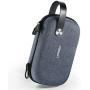 UGREEN Travel Case Gadget Bag Small Portable Electronics Accessories Organiser Travel Carry Hard Case Cable Tidy Storage Box Pouch with Double Layer Double Zipper Snap Hook Carrying Strap