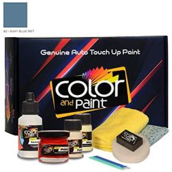 Color and Paint Compatible with/KIA Rio/ASHY Blue MET - B2 / Touch UP Paint System for Paint Chips and Scratches/Basic Care
