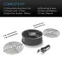 AC Infinity AXIAL 2589, Muffin Fan 10'', 120V AC Ø254mm x 89mm High Speed, for DIY Cooling Ventilation Exhaust Projects