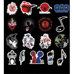 Cartoon Death Note Stickers for Water Bottles 50 Pack Cute,Waterproof,Aesthetic,Trendy Stickers for Teens,Girls Perfect for Waterbottle,Laptop,Phone,Travel Extra Durable Vinyl (Death Note)