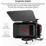 SMALLRIG Lightweight Matte Box for Mirrorless DSLR Cameras Compatible with 67mm/ 72mm/77mm/82mm/114mm Lens - 2660