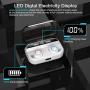 Wireless Earbuds 2020 Best Bluetooth Earbuds 5.0 Auto Pairing .Bluetooth Headset Built-in HD Noise Reduction Mic .3D Stereo Sound Earbuds Bluetooth Wireless Waterproof Touch Control for (White)