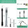 Precision Screwdrivers Set,Lifegoo 64 in 1 Mini S2 Steel Magnetic Driver Bits Repair Tool Kit for iPhone/Ipad/MacBook PC Game/Xbox ONE/360 PS3 PS4/NS Switch/Camera/Toys/Watches & Eyeglasses Ect -Green