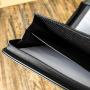 COSSINI Black Superior Vegan Leather Business Portfolio with Zipper – Padfolio All-in-One - Smartest Protective 10.1 Inch Tablet Sleeve, Presentation Slot, Solar Calculator, Card Storage, Writing Pad COSSINI Black Superior Vegan Leather Business Portfolio with Zipper – Padfolio All-in-One - Smartest Protective 10.1 Inch Tablet Sleeve, Presentation Slot, Solar Calculator, Card Storage, Writing Pad