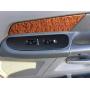 BASIKER Driver & Passenger Black Door Window Switch Panel Bezel for 2002-2010 Dodge Ram 1500 2500 3500 Front Right & Left Window Button Border Trim