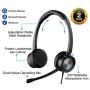 Sinseng 3.5mm Cell Phone Headset with Microphone, Wired Truck Drivers Headphones with Noise Canceling Mic for Office Work Call Center, Compatible with iPhone Samsung Huawei HTC BlackBerry Smartphones