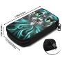 Hxuedan Cheshire Cat The Data Cable Storage Bag is A Portable and Independent Design SuitableVFor Travelers to Place The Data Cable, Earphone and Electronic Product Data Cable Storage Bag