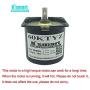 Bringsmart 60ktyz 110V 1rpm Ac Motor Low Noise Gearbox Electric Motor Barbecue High Torque 110V Synchronous AC Reduction Motor