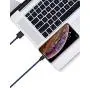 TalkWorks iPhone Charger Lightning Cable 6 ft Long Braided Heavy Duty Cord MFI Certified for Apple iPhone 12, 12 Pro/Max, 12 Mini, 11, 11 Pro/Max, XR, XS/Max, X, 8, 7, 6, 5, SE, iPad - Black/Blue TalkWorks iPhone Charger Lightning Cable 6 ft Long Braided Heavy Duty Cord MFI Certified for Apple iPhone 12, 12 Pro/Max, 12 Mini, 11, 11 Pro/Max, XR, XS/Max, X, 8, 7, 6, 5, SE, iPad - Black/Blue