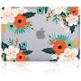 iDonzon Case for MacBook Pro 13 inch (A2159 A1989 A1706 A1708, 2020 2019 2018 2017 2016 Release), 3D Effect Matte Clear See Through Hard Cover Compatible Mac Pro 13.3 inch with Touch ID - Flower