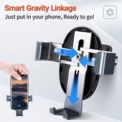 TORRAS Cell Phone Holder for Car, Gravity Car Phone Mount, Auto-Clamping Air Vent Car Mount Holder Cradle Compatible for iPhone 12 11 Pro Max Xs Max XR X 8 Plus, Samsung Galaxy S20+ S10 Note 10 Etc